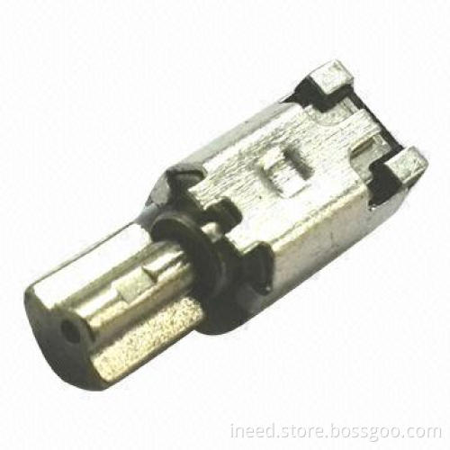 SMD Type Vibration Motor in Small Size, Measures 4.5 x 4.85 x 8.2mm, 1.3V Rated Voltage